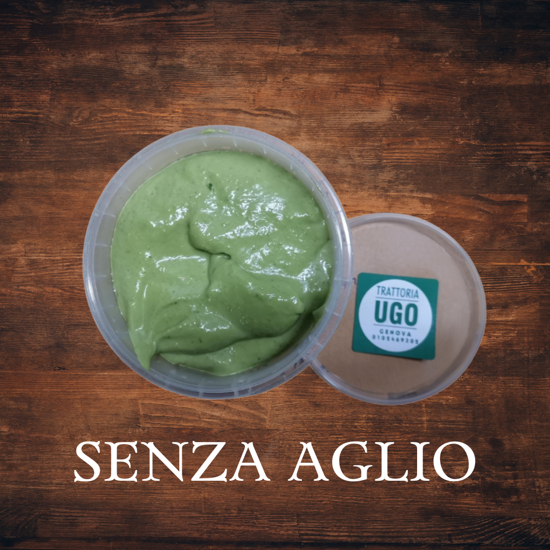 Il Pesto di Ugo - Senza aglio -250g- (5porzioni)